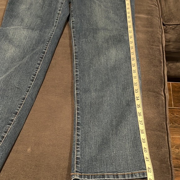 Chico's Faded Jeans, size 2 Regular. Gently worn - Picture 6 of 8